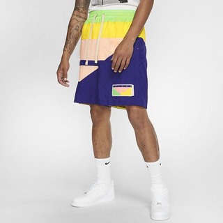 Pantaloni Scurti Nike Flight Basketball Barbati Violet Corai Albi Verzi Galbeni | YXPR-09142